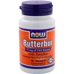 NOW Butterbur 60 vcaps